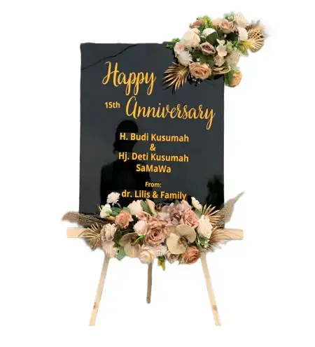 Papan Bunga Akrilik Sindutan