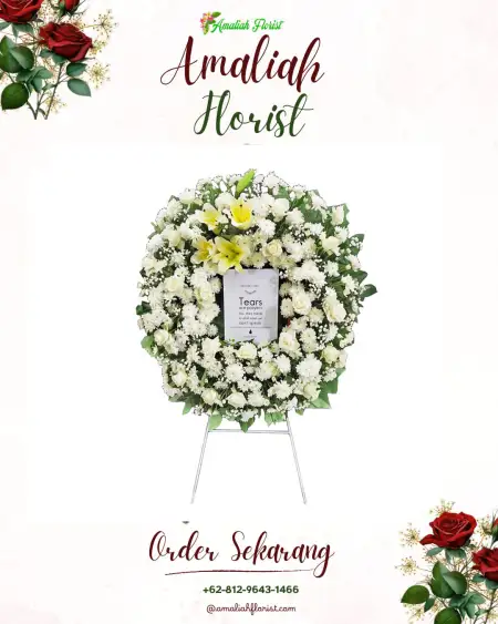 Krans Bunga Duka Sindutan