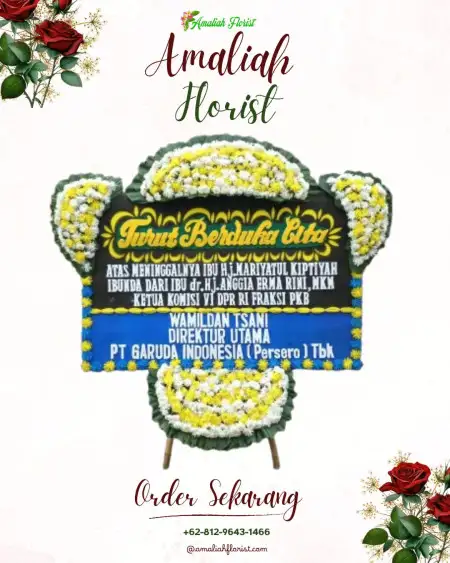 Papan Bunga Duka Sindutan